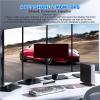 L6AS0F7 4 Port USB 3.0 KVM Switch Dual Monitor HDMI 4K@60Hz, KVM Switch 2 Monitors for 4PCs Supports EDID,4 in 2 Out KVM Switch(with EU Plug) view 4