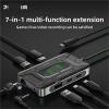 Y0S3QZ1 DS7 Docking Station TypeC Adapter Docking Station HDMI Projection USB Compatible with Ap*p*le IPA*d Pro(DS7Pro 7-in-1) view 3