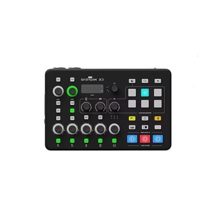 L6AS0F7 Os*ee GoS*tream *X*3 3ch HDMI Video Audio with Foot Pedals Switching Integrated Control of Screen and Audio for Live Streaming Video(with Pedal)
