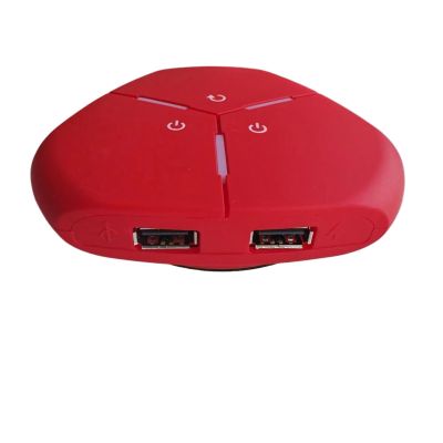 D3LX0Z1 Computer Host Case Reset On Off Desktop Switch Button HDD LED Light Audio PC USB Microphone Headset 1.2m(White with Audio)