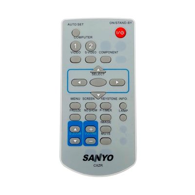 Replacement Video Remote Control fit for Sanyo PLC-XW250 PLC-XW250K PLC-XC56 Projector