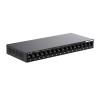 16 Port Gigabit Switch 1000Mbps Desktop PC Switch Hub Network Full/Half Duplex Vlan Ethernet Switch Camera As*ic Mi*ner(Add UK Plug) view 1