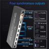 Y0S3QZ1 HDMI2.1 8K 4x2 Matrix Switch Extractor 4K@120Hz CEC HDMI-Compatible Audio Converter Splitter Adapter to Optical TOSLINK SPDIF RL(EU Adapter) view 2