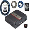 KICKER Amplifier and Amp Kit Package of 2 Items - LX Series 1650W RMS Class D Monoblock Amplifier and 1/0AWG Power Wiring Kit 51LX1650.1+46PKD1 view 1