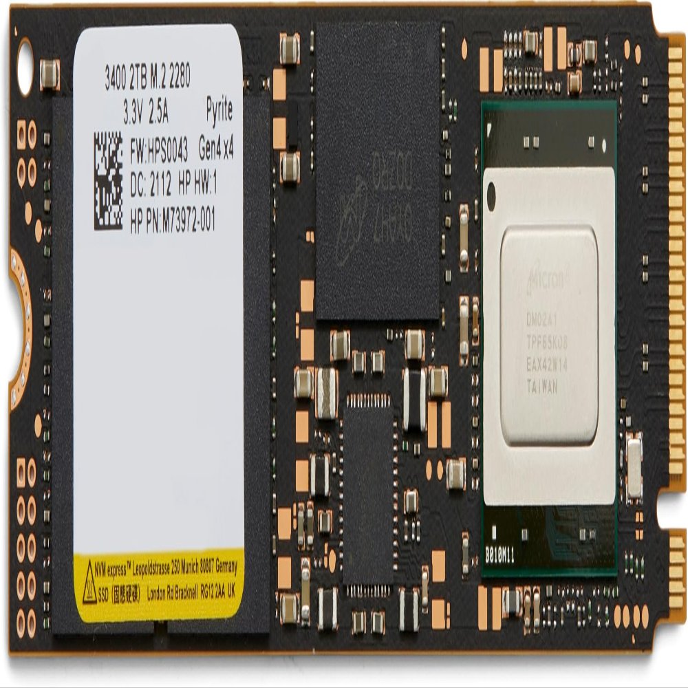 HP 2 TB Solid State Drive - M.2 2280 Internal - PCI Express NVMe (PCI Express NVMe 4.0 x4) - Mobile Workstation, Notebook, Computer Device Supported - 3 Year Warranty