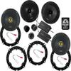 KICKER Speakers 6.75 inch for Kia Optima 2011-2015 Upgrade Kit - 2 Pairs of CS Series with Adapters and Harness, Car Audio Front & Rear Door Speaker CSS674, 46CSS674 & CSC674, 46CSC674 view 1