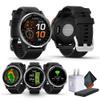 Garmin Approach S44 Essential Golf Watch with GPS, AMOLED Display, On-Course Features, Sports and Fitness Smartwatch, Silver Aluminum Bezel with Black Silicone Band Bundle view 1