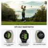 Garmin Approach S50 Advanced Golf Watch with GPS, AMOLED Display, Sports and Fitness Smartwatch, Cream Gold Aluminum Bezel with Ivory Comfort Fit Nylon Band Bundle with Wireless Air Buds view 2