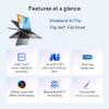 ASUS Vivobook 16 Flip Laptop, Copilot+ PC, 16 OLED 3K 120Hz Touch Display, Intel Core Ultra 7 256V, Intel Arc Graphics, 16GB Memory, 512GB SSD, Matte Gray, TP3607SA-DS74T view 4
