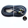 VISTRIC RCA Cable, 12ft,1-RCA Male to 1-RCA Male, Shielded, Gold-Plated Connectors, for Speakers/Subwoofers, Amplifiers, Home Theater Receivers, HDTV, Hi-Fi Systems, etc (2-Pack) view 2