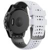 AEHON 22mm For Fenix 5 Watch Band 22mm Easy-fit Silicone Soft Sport Band Replacment For Fenix 7/Fenix 5 Plus/Fenix 6/Fenix 6 Pro Smartwatches(White/Black) view 1
