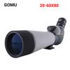 20-60X80 Zoom Spotting Scope with Tripod Long Range Target Shooting Bird Watching Monocular Telescope HD Optical Glass Lens for Adult Bird Watching Outdoor Travel Sightseeing view 2