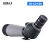 20-60X80 Zoom Spotting Scope with Tripod Long Range Target Shooting Bird Watching Monocular Telescope HD Optical Glass Lens for Adult Bird Watching Outdoor Travel Sightseeing view 3