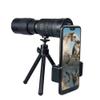 4K 10-300X40mm Telephoto Zoom Monocular Telescope, Waterproof Fogproof Monocular with Smartphone Holder & Tripod - for Adult Bird Watching Outdoor Travel Sightseeing view 1