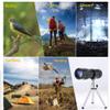 4K 10-300X40mm Telephoto Zoom Monocular Telescope, Waterproof Fogproof Monocular with Smartphone Holder & Tripod - for Adult Bird Watching Outdoor Travel Sightseeing view 4