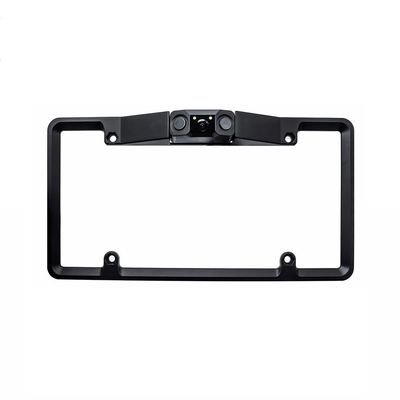 3 in 1 American car License Plate Frame Built-in Backup Camera and Parking Sensor with Water Proof Buzzer Alarm Night Vision Vehicle Safety