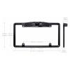 3 in 1 American car License Plate Frame Built-in Backup Camera and Parking Sensor with Water Proof Buzzer Alarm Night Vision Vehicle Safety view 4