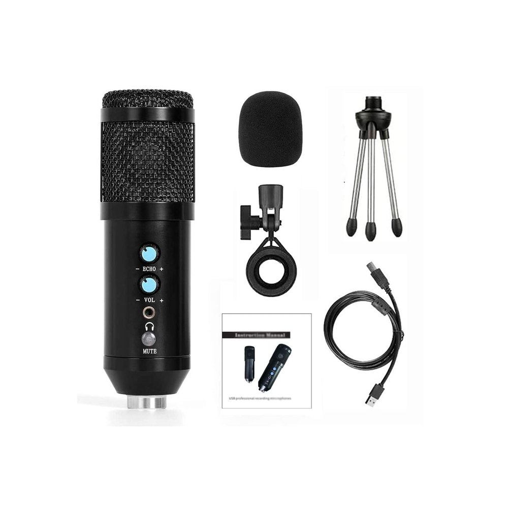 GGGUOJINN USB Microphone, Precise Supercardioid Pickup Pattern, Wide-Angle Easily Adjustment, Suitable for a Variety of Occasions