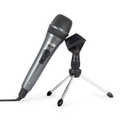 GGGUOJINN Microphone for Computer Computer Microphone,for Laptop Computer Microphone,3.5MM Plug and Play Omnidirectional Mic with Desktop Stand