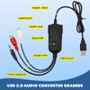 TheJuns USB 2.0 Audio Converter Grabber, RCA to USB Digital Audio Capture view 4
