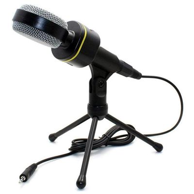 GGGUOJINN Condenser Recording Microphone with Stand Microphone for PC Mobile Phone Live Singing Bar Karaoke Laptop