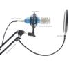 GGGUOJINN Professional Capacitive Microphone Vocal Recording Wired Mic for Computer view 2