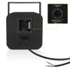 Sound Town IP55 Certified 2-Way 70V/100V 5" Coaxial Weather-Resistant Surface-Mount Installation Loudspeaker w/U Bracket, Black (TITAN-5B) view 4
