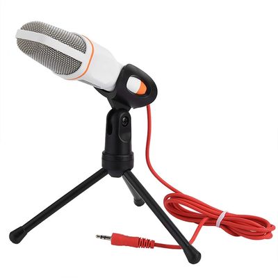 GGGUOJINN Handheld Microphone Professional 3.5mm Jack Wired Sound Stereo Mic with Stand Tripod for Desktop PC (Color : C) (C)