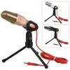 GGGUOJINN Handheld Microphone Professional 3.5mm Jack Wired Sound Stereo Mic with Stand Tripod for Desktop PC (Color : C) (C) view 3