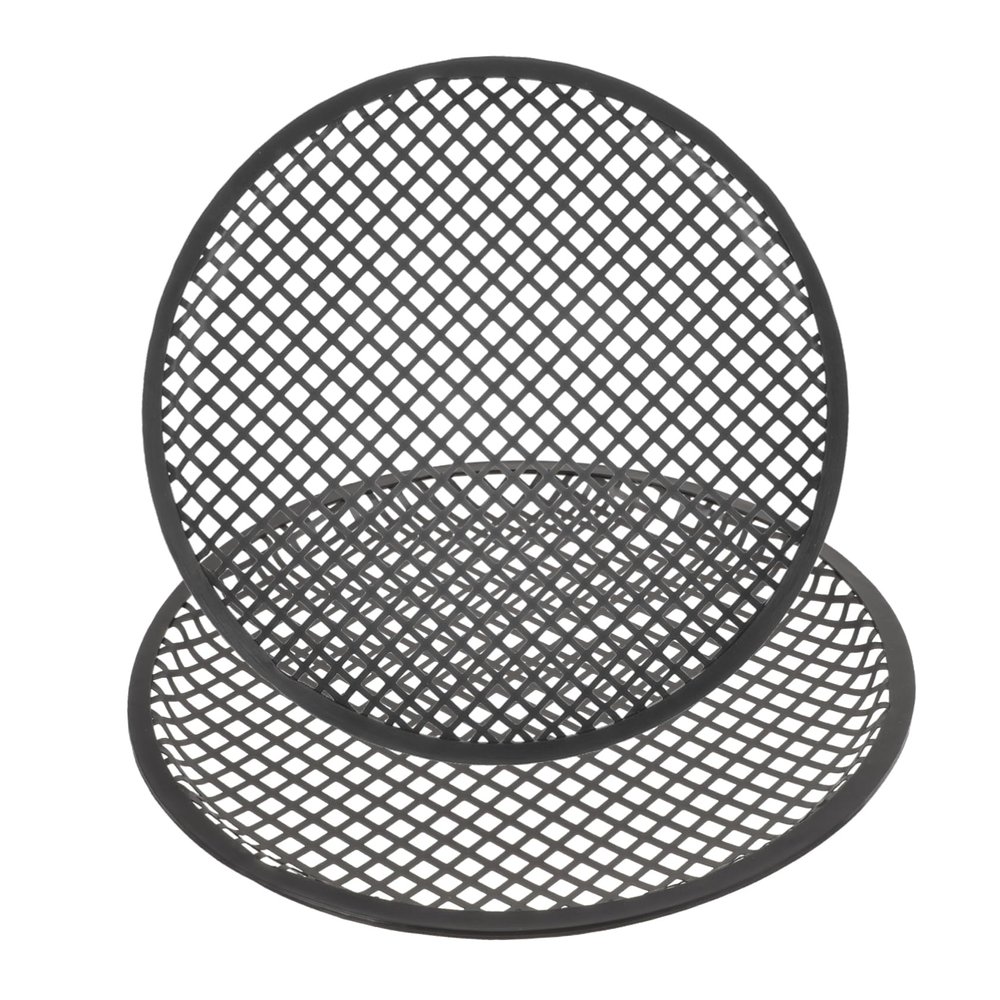 WESIEVYA 2pcs Speaker Grill Cover for Car Audio Decorative Mesh Net Audio Speaker Protection Rear Fit