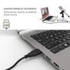 GGGUOJINN USB Microphone, Plug & Play Condenser Microphone for PC/Computer Podcasting One Line Meeting Self StudioRecording view 4