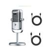 GGGUOJINN Xmic Z3 Condenser USB Microphone Compatible with PC Mobile Phone Android Tablets Mac Computers Streaming Recording view 1