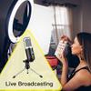 GGGUOJINN Microphone USB Condenser Microphones for Laptop Computer Recording Studio Streaming Gaming Karaoke Videos view 4