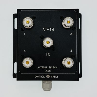 AT-14 4-Way Coax Remote Antenna Switch Kit, 1.8-60MHz, 500W PEP, with Housing