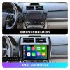 DUDUAUTO DUDU7 Car Radio for 2012-2014 Toyota Camry Stereo Replacement Head Unit with Carplay & Android Auto 10.36 Inches Touch Screen 2000x1200 2K QLED with BT/GPS/DSP/AM/FM 8G RAM+256G ROM view 2