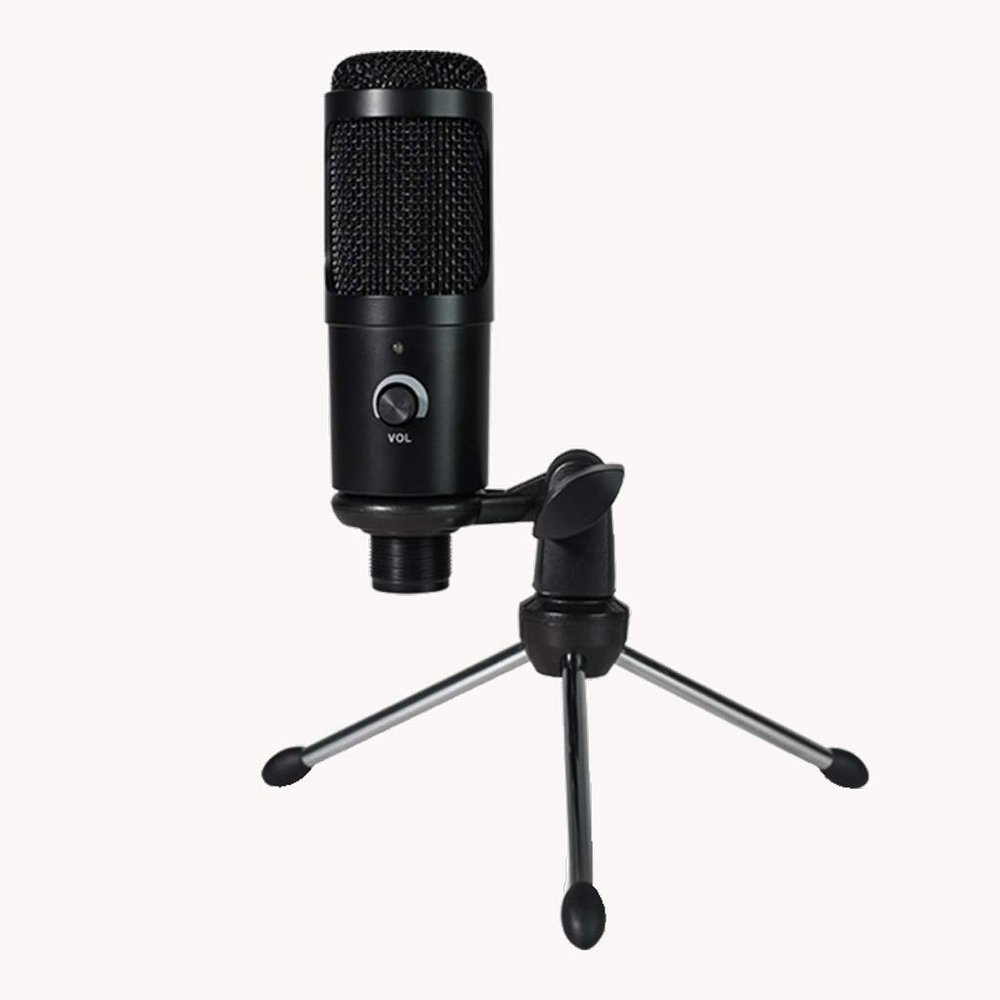 GGGUOJINN USB Condenser Microphone for Computer Microphone for Gaming Recording Mic with Stand Shock Mount