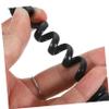 DOITOOL 2pcs Landline Phone Cords Detangler Coiled Cords and Flexible Telephone Accessories view 4