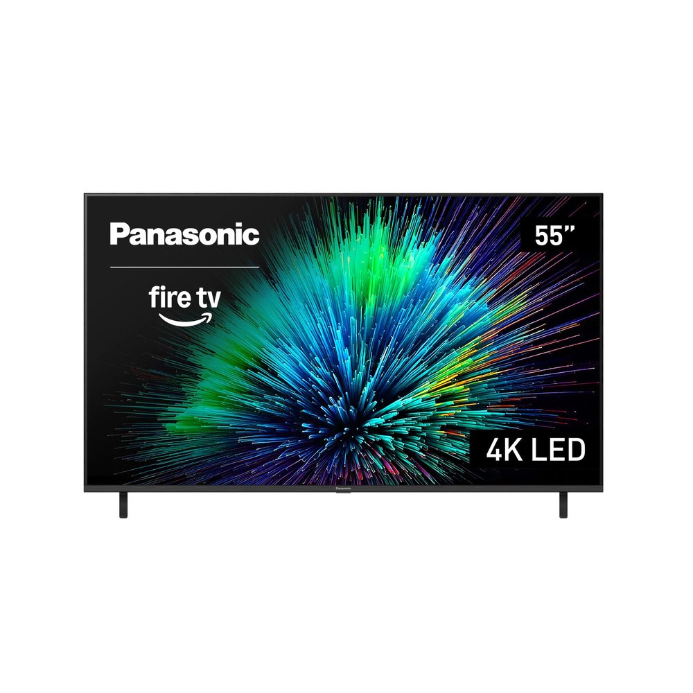 Panasonic W70 Series (2025 Model) 55" LED 4K Ultra HD Smart Fire TV, Press & Ask Alexa, Apple AirPlay, HDR10+, HDMI 2.1, and Bluetooth Support - 55W70BP