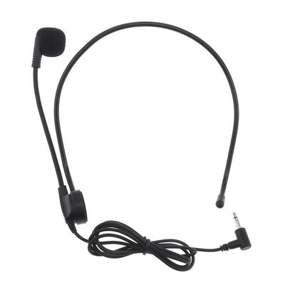 GGGUOJINN Portable Universal 3.5mm Mini Headset Capacitive Rotary Microphone for Lecture Teaching/Computer/Mobile Phone