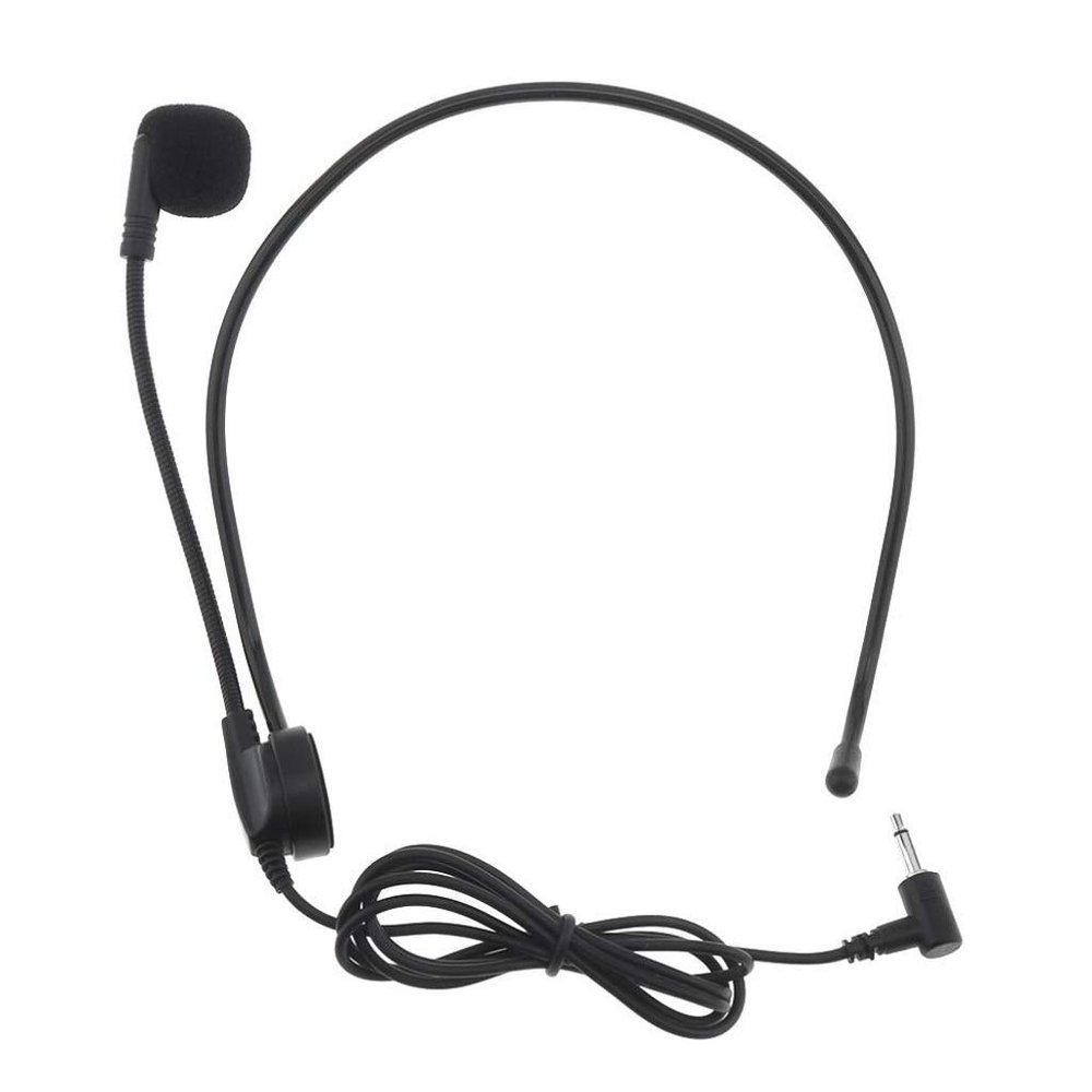 GGGUOJINN Portable Universal 3.5mm Mini Headset Capacitive Rotary Microphone for Lecture Teaching/Computer/Mobile Phone