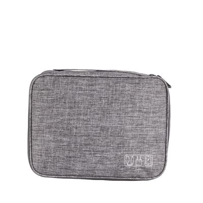 CAXUSD Cable Carrying Case 3-layer Storage Bag for Electronics Compact and Lightweight for Travel Separate Zones for Cables and Accessories