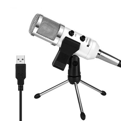 GGGUOJINN USB Microphone, Plug & Play Condenser Microphone for PC/Computer Podcasting One Line Meeting Self StudioRecording