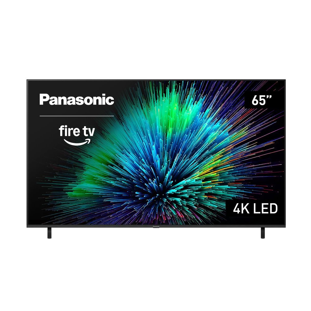 Panasonic W70 Series (2025 Model) 65" LED 4K Ultra HD Smart Fire TV, Press & Ask Alexa, Apple AirPlay, HDR10+, HDMI 2.1, and Bluetooth Support - 65W70BP