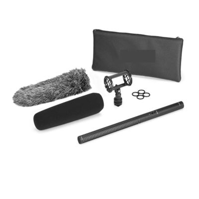 Microphone Professional Supercardioid Condenser Camera Microphone Mic Compatible with Video Recording Broadcast for All DSLR Camera Suitable for Anchor, Dubbing Studio, Recording, st (Color : by-PVM3