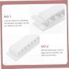 Gadpiparty 4pcs Adhesive Cable Clips for Desk Organization Easy Install under Desk for Home Office and Study Use view 2