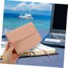 BRIGHTFUFU Power Adapter Storage Bag Organizer for Portable Digital Accessories Pouch Case for Travel and Home Organization Pink view 2