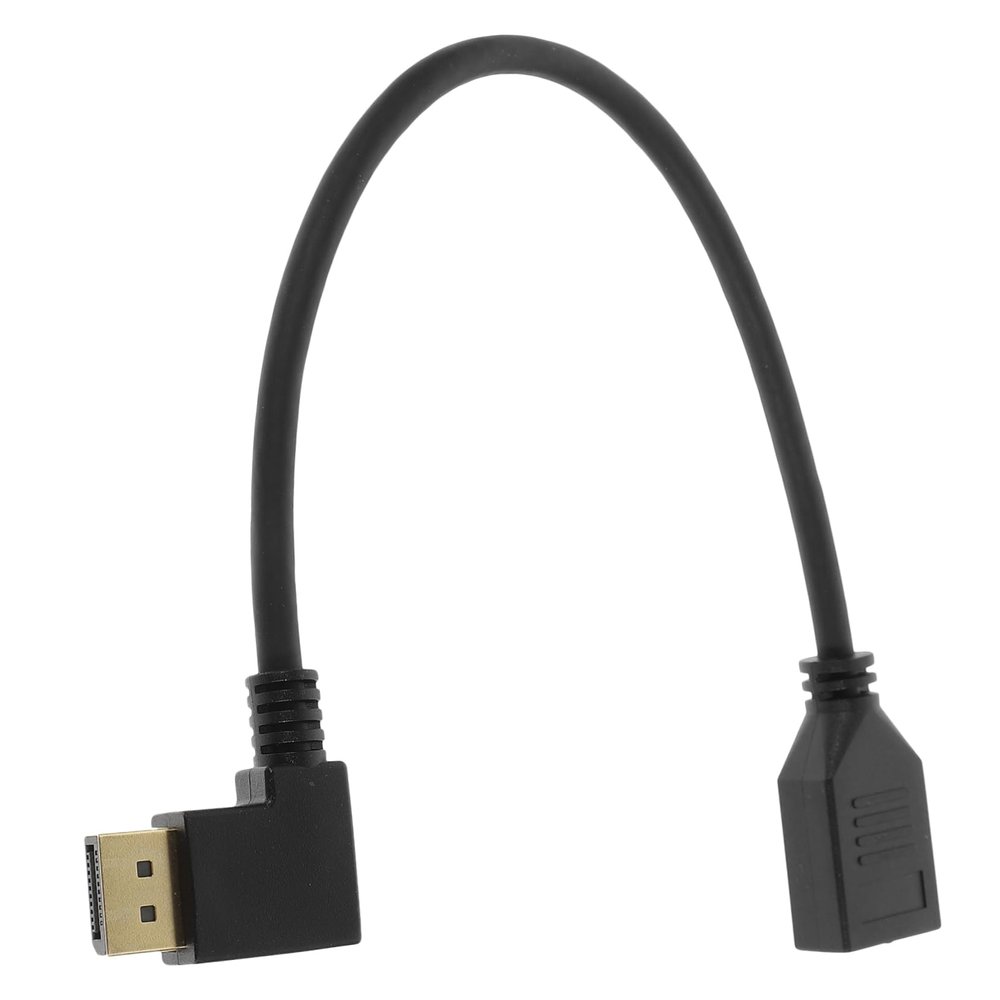 Abaodam Displayport Extension Cable to Male Adapter Flexible Connector for Monitors for Offices and Studios Reduces Wear Graphics Card