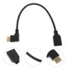 Abaodam Displayport Extension Cable to Male Adapter Flexible Connector for Monitors for Offices and Studios Reduces Wear Graphics Card view 4