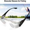 Yoidesu Binoculars Glasses, Opera Handsfree Binocular Telescope, 4X Magnification, Adjustable Focus Distance, for Outdoor Bird Watching Fishing Concerts (Myopia Version) view 2