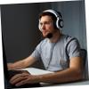 FUNOMOCYA Headset Microphone Premium Gaming Headset Noise Reduction Ideal for Streaming view 4